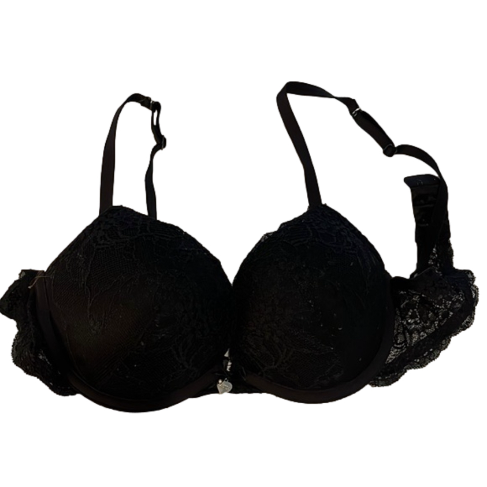 LaSenza black lace padded bra